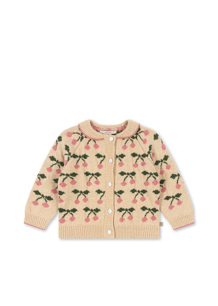Konges Sløjd - Belou Collar Cardigan Ks105907 - Cherry