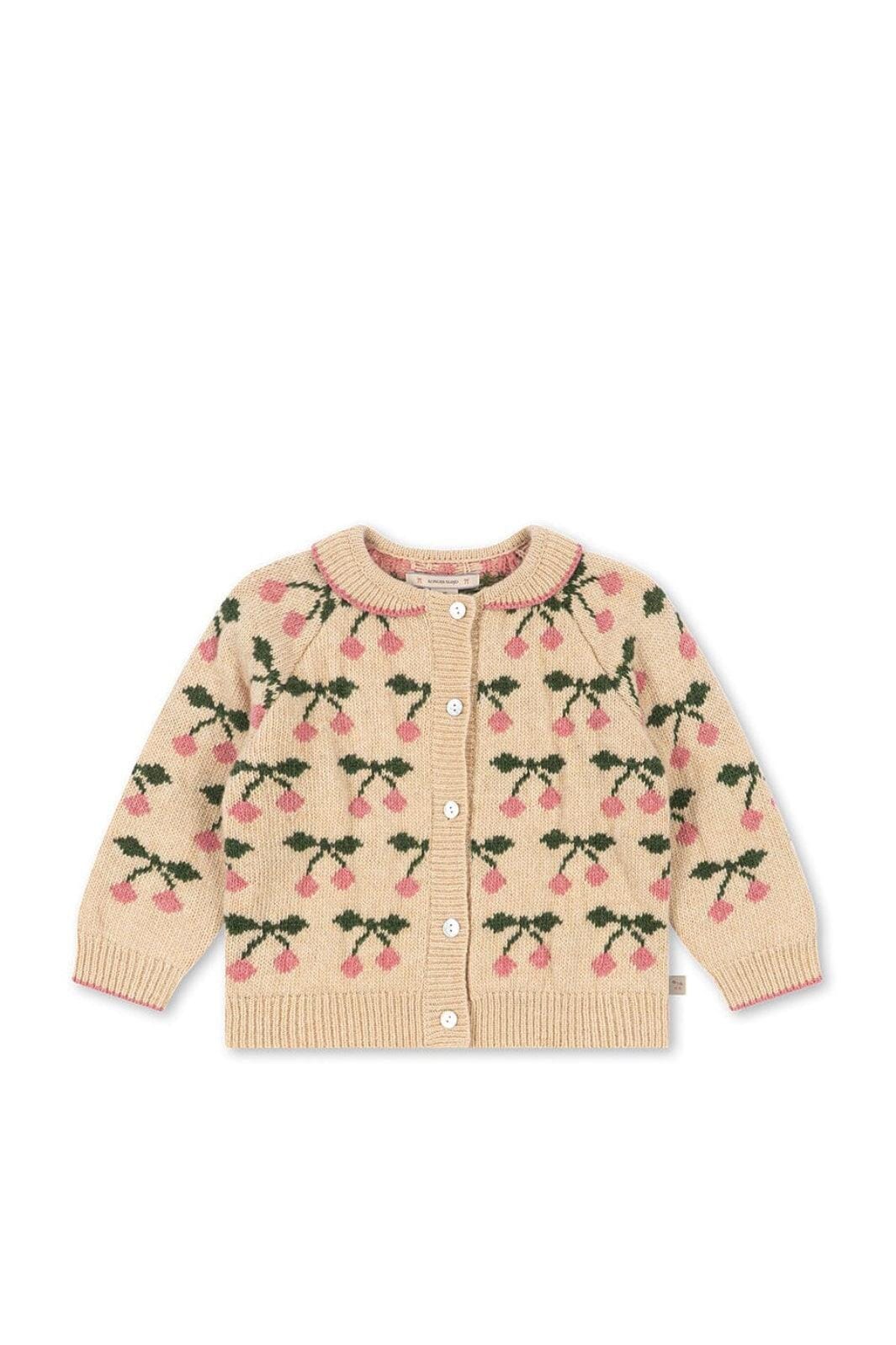 Konges Sløjd - Belou Collar Cardigan Ks105907 - Cherry