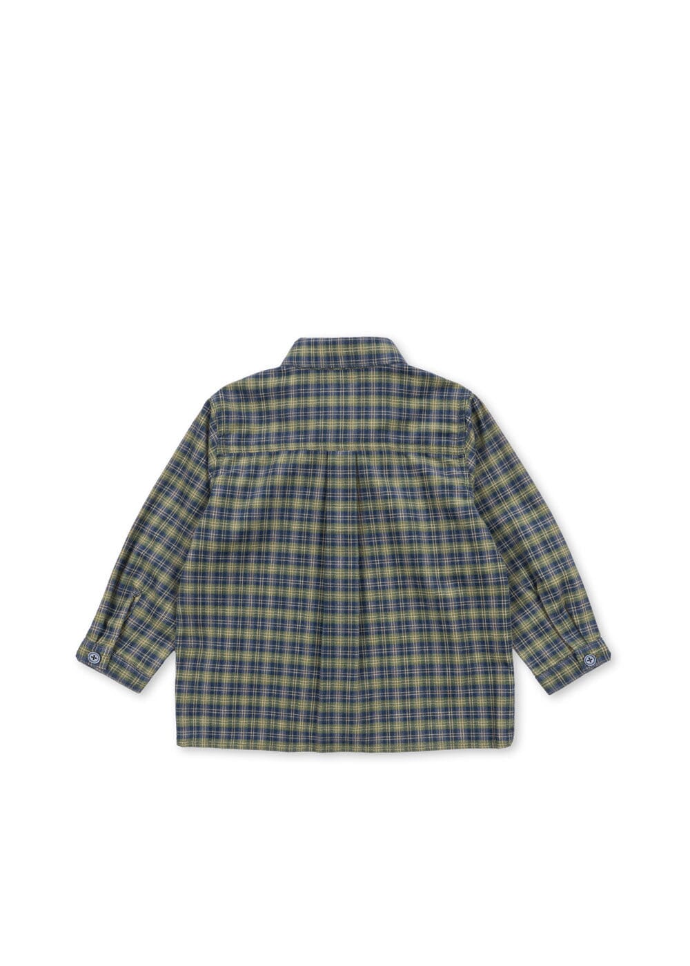 Konges Sløjd - Cara Ls Shirt Gots Ks108135 - Laurel Blue Check Skjorter 
