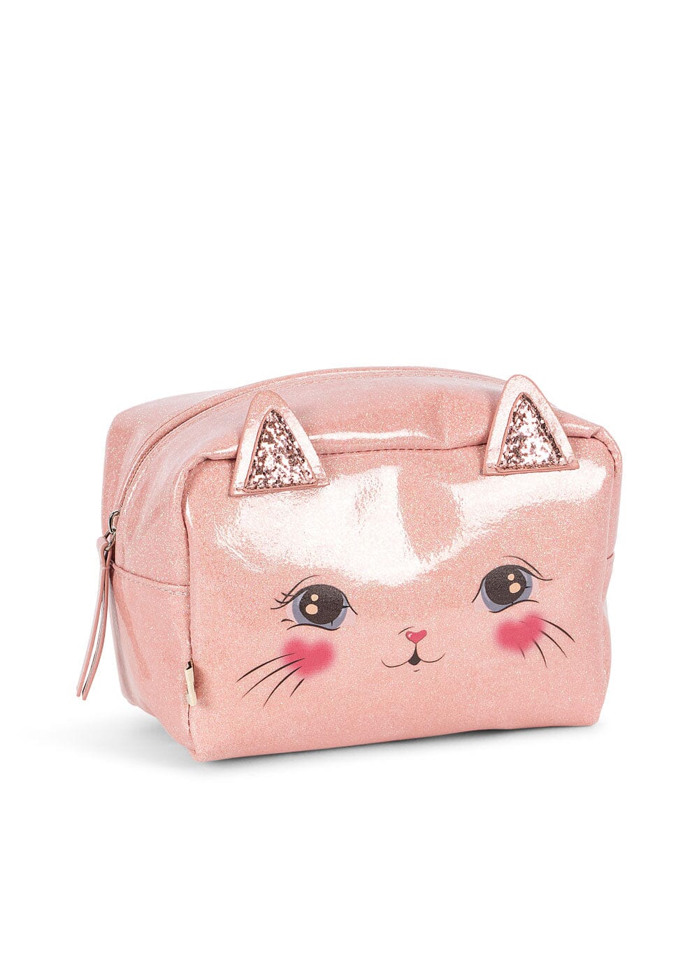 Konges Sløjd - Cat Pouch Ks105935 - Cerise Glitter Pink