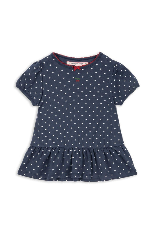 Konges Sløjd - Classic Tee Gots Ks104735 - Heart Blues T-shirts 