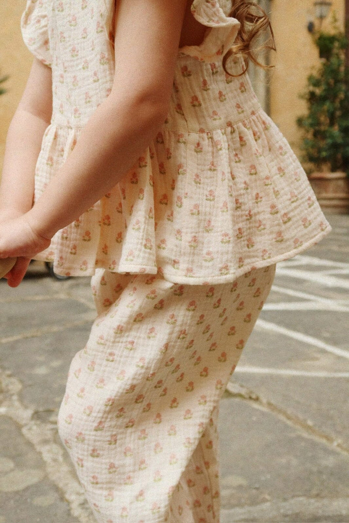 Konges Sløjd - Coco Pants Gots Ks104742 - Carta Rosa