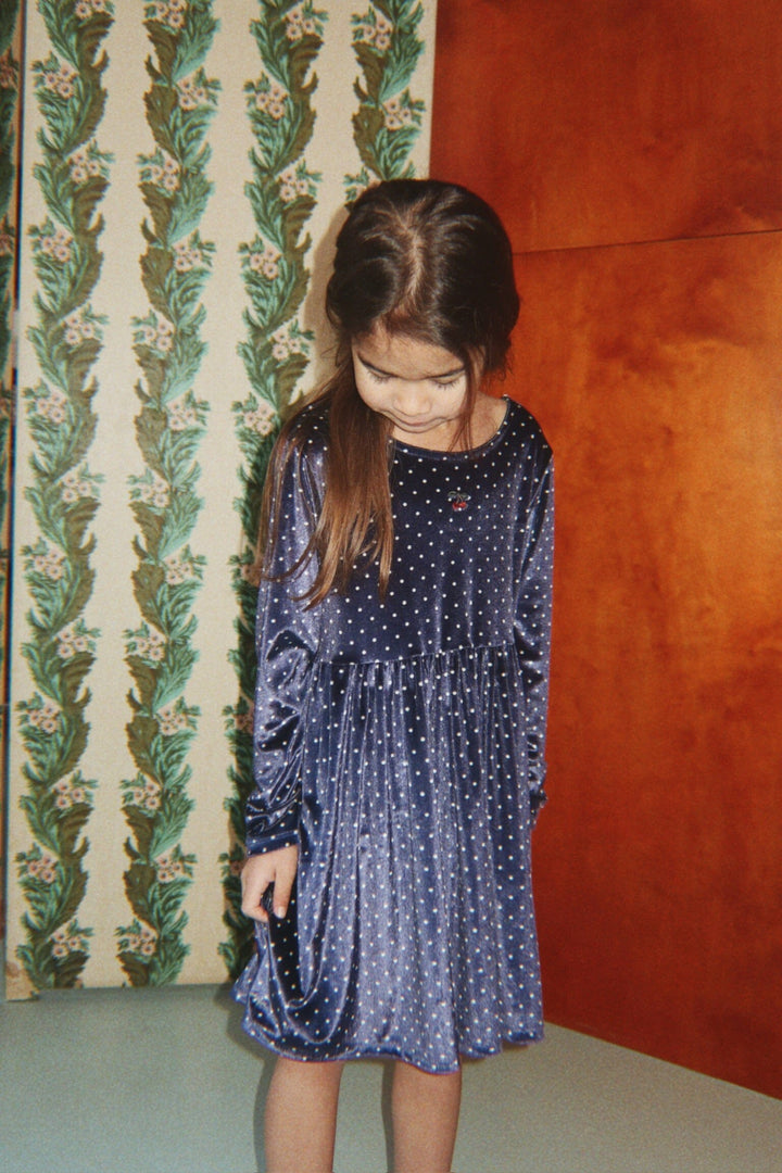 Konges Sløjd - Ditzy Dress Grs Ks106444 - Ditzy Dot Kjoler 