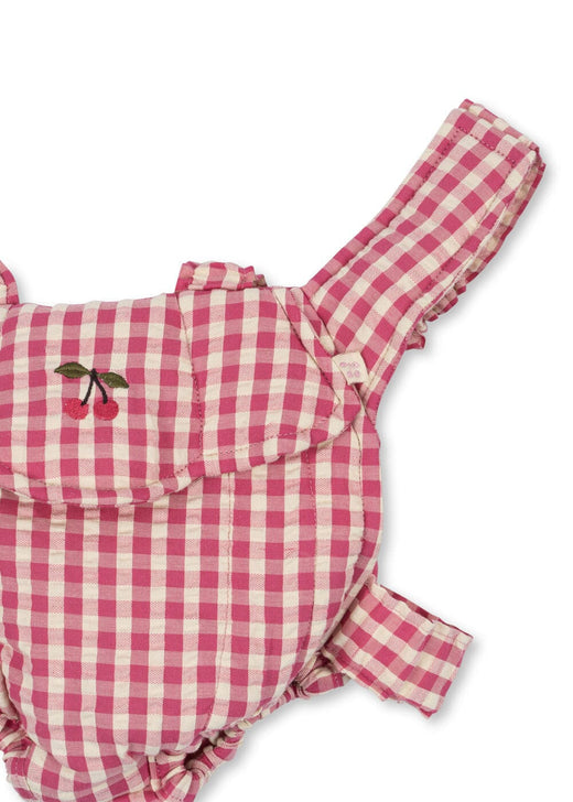 Konges Sløjd - Doll Carrier Ks105332 - Bubblegum Check