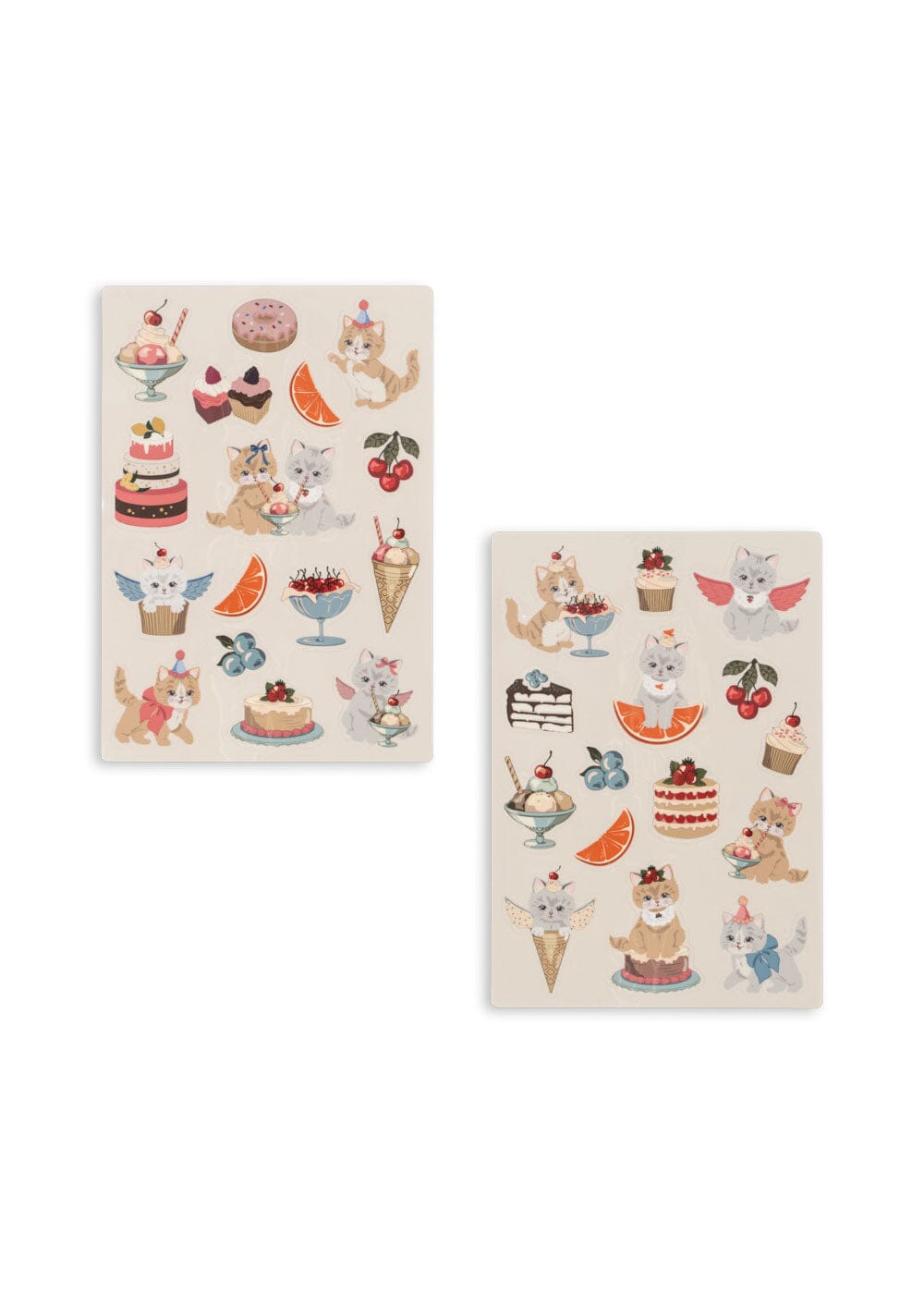 Konges Sløjd - Forever Stickers Ks105250 - Kitty Friends