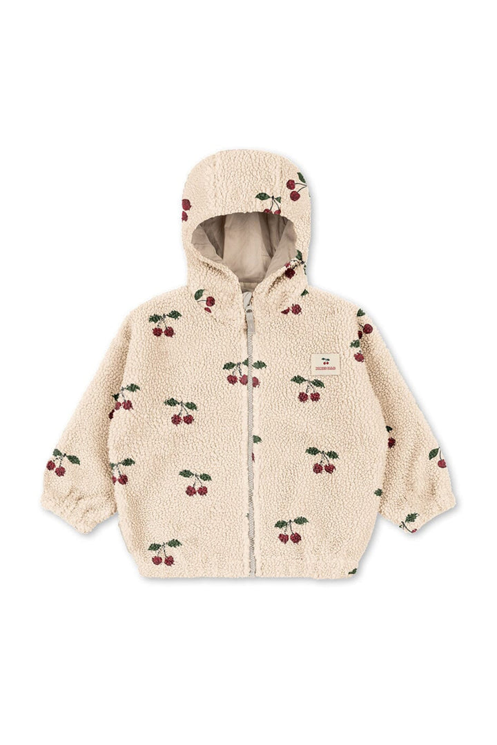 Konges Sløjd - Jody Teddy Hoodie Grs Ks106048 - Ma Grande Cerise