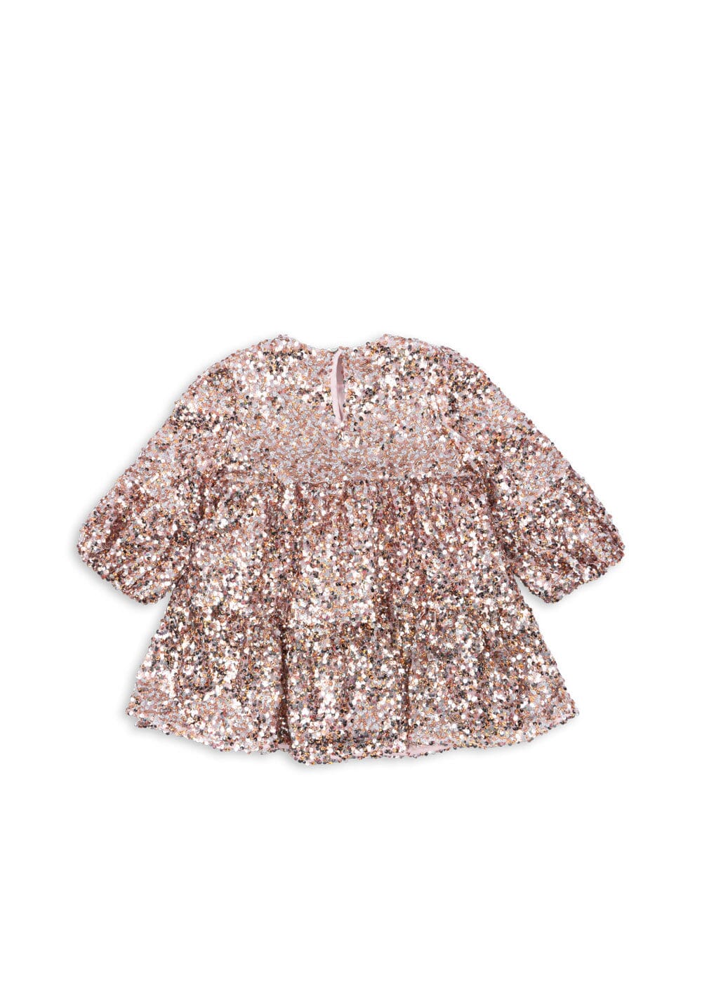 Konges Sløjd - Lila Sequins Dress Ks107391 - Grey/rosa
