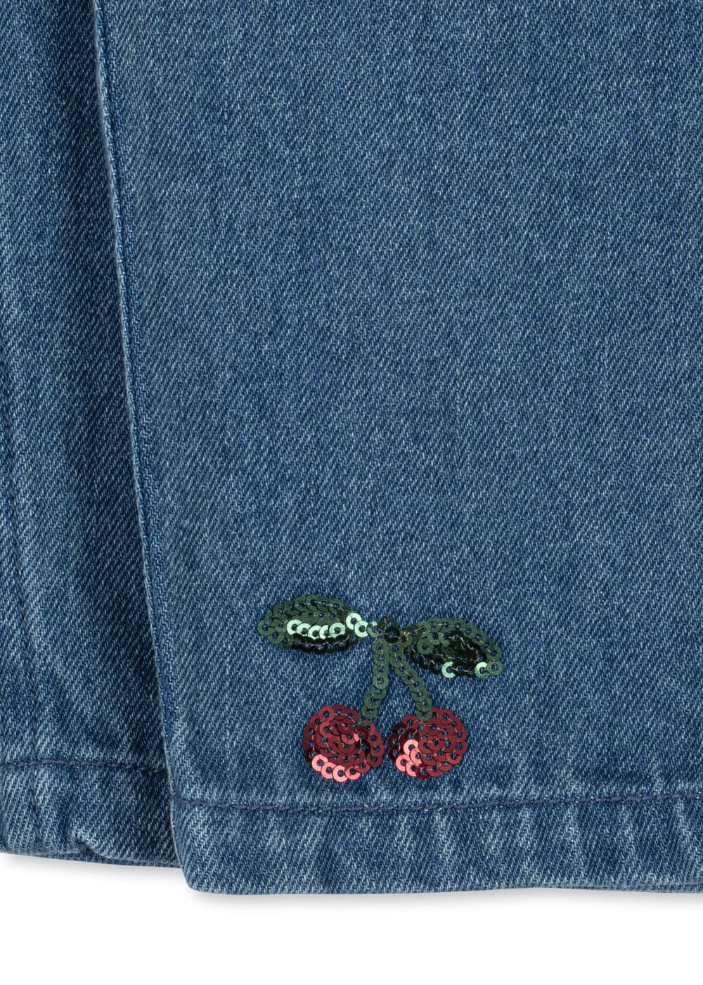 Konges Sløjd - Magot Flounce Pants Gots Ks106538 - Denim Blue Bukser 