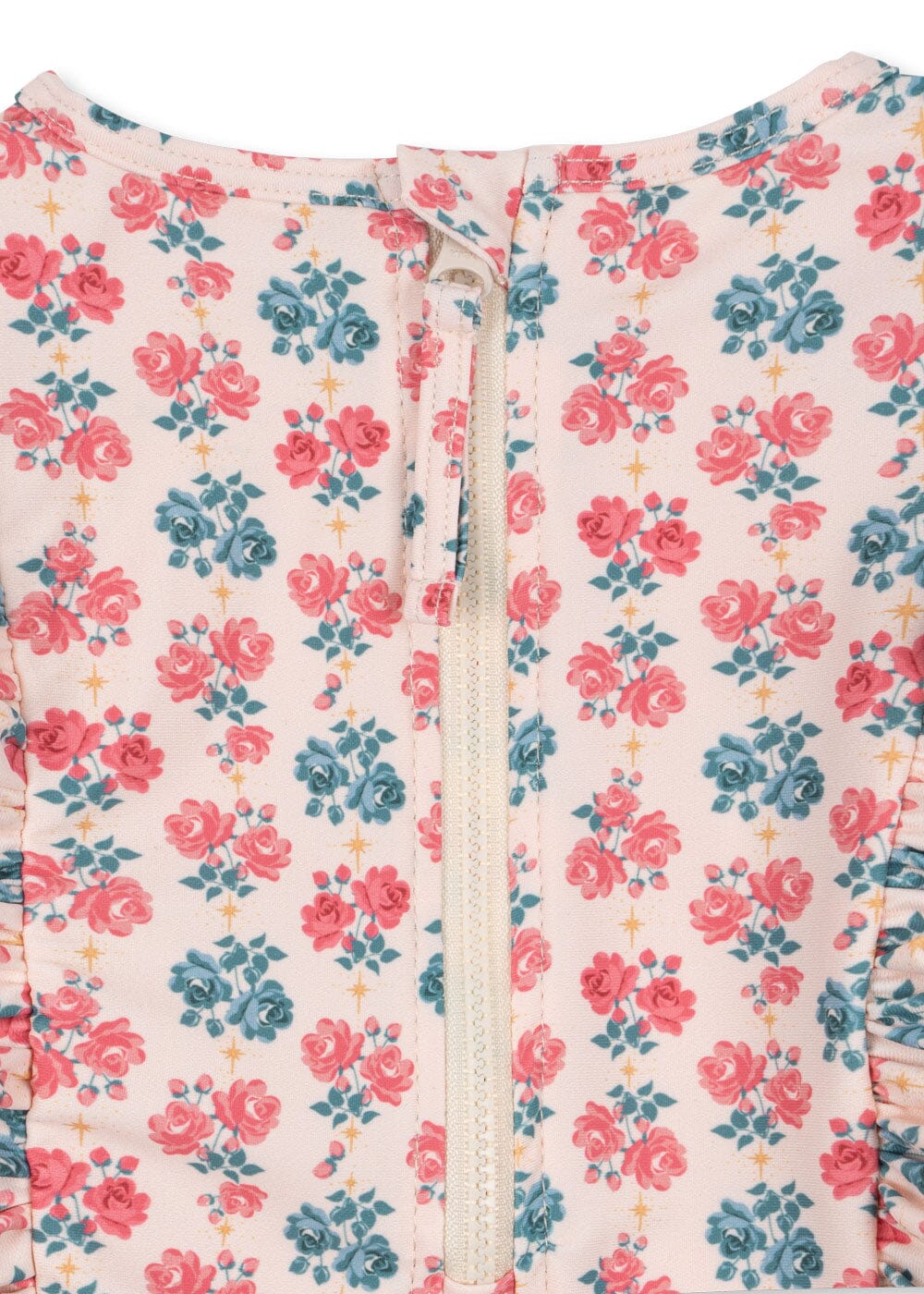 Konges Sløjd - Manuca Frill Onesie Grs Ks104986 - Lumina Rose Bodystockings 