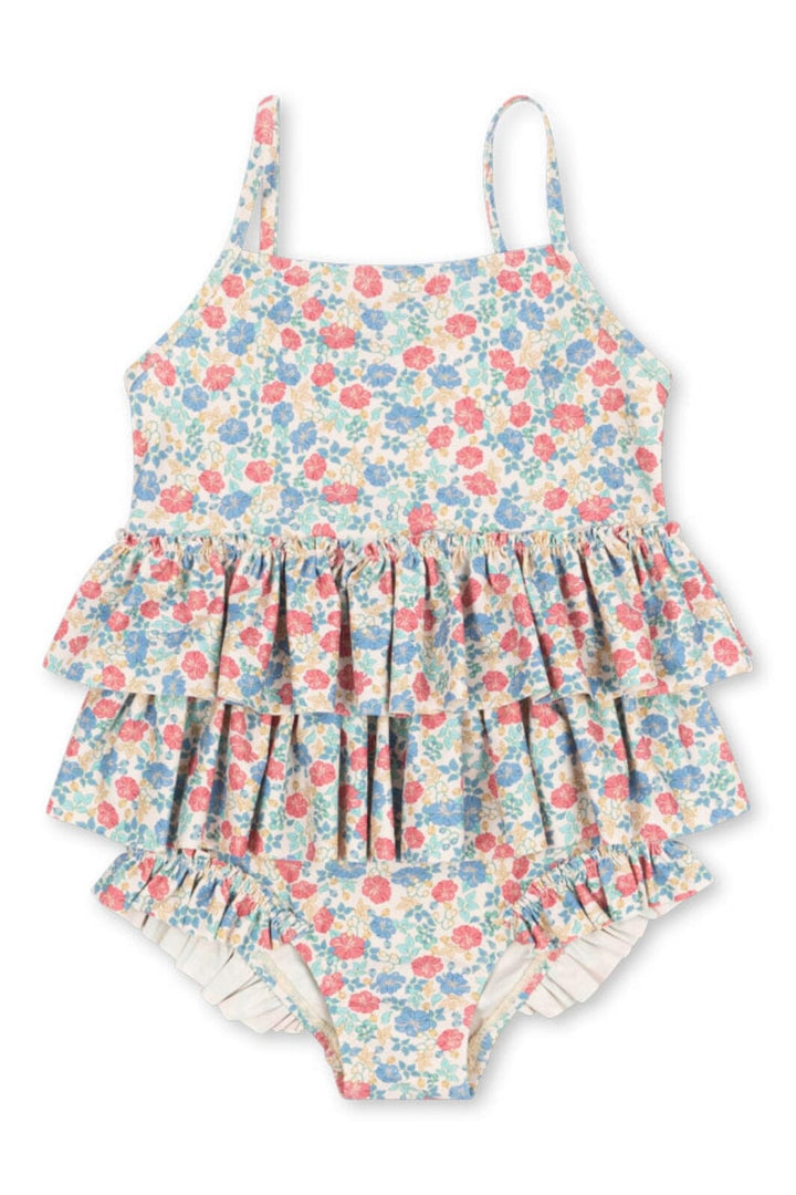 Konges Sløjd - Manuca Frill Swimsuit Grs Ks102513 - Fiola