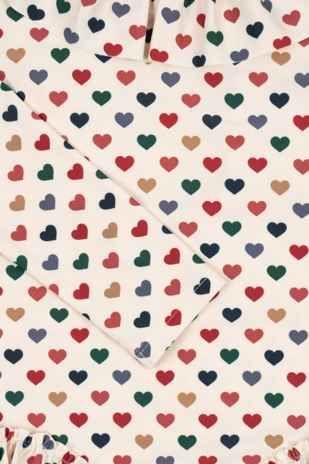 Konges Sløjd - Manuca Ls Swimsuit Grs Ks102514 - Coeur Coloré