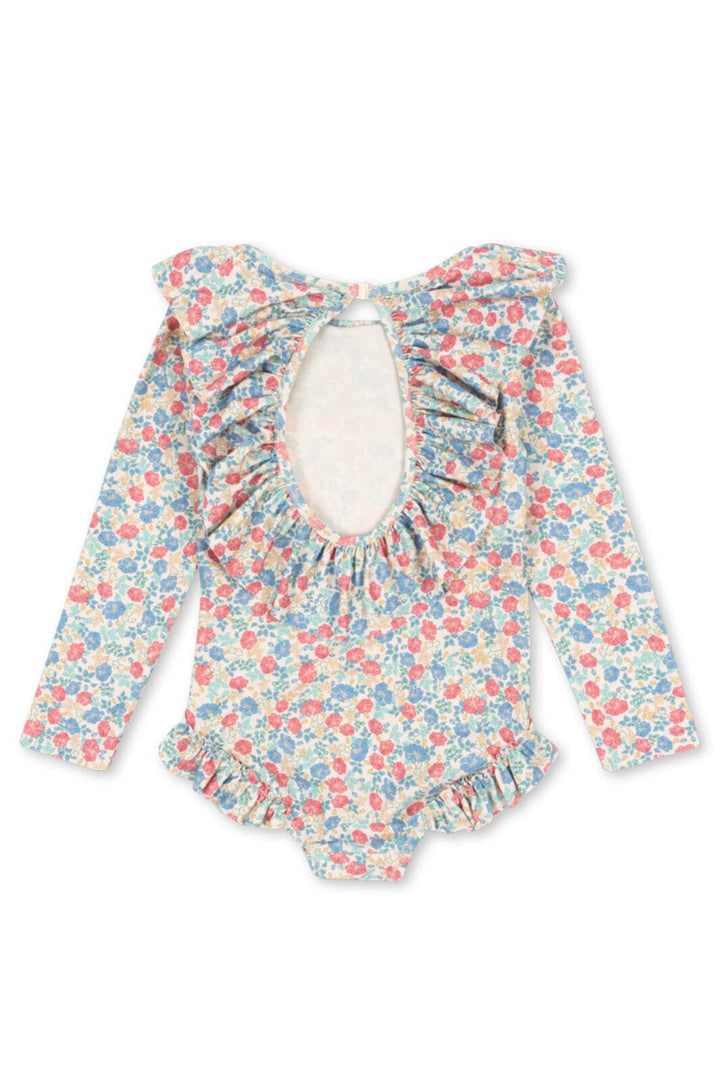 Konges Sløjd - Manuca Ls Swimsuit Grs Ks102514 - Fiola