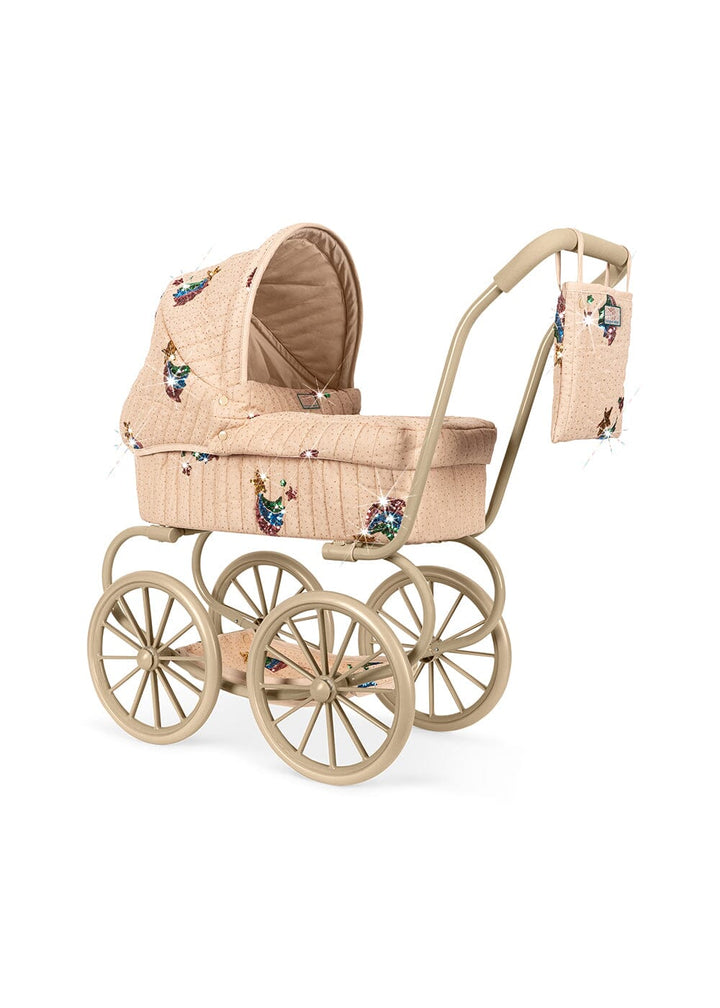 Konges Sløjd - Minnie Tulle Doll Pram Ks106300 - Rainbow Star