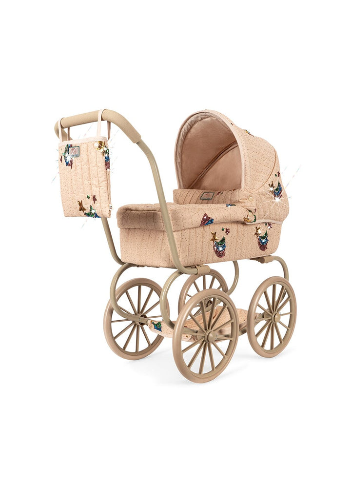Konges Sløjd - Minnie Tulle Doll Pram Ks106300 - Rainbow Star