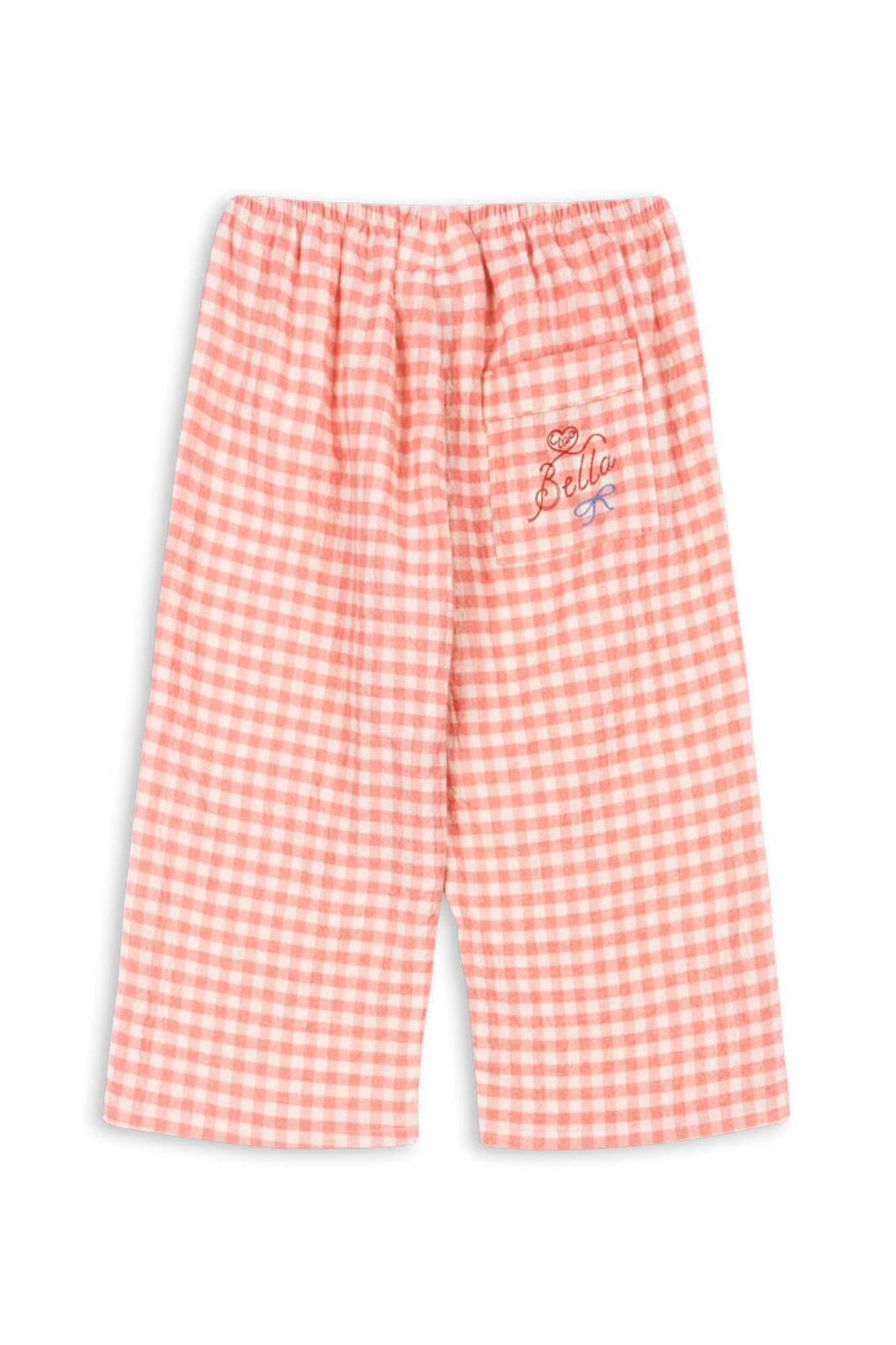 Konges Sløjd - Rhw X Ks Bella Pants Gots Ks103590 - Peach Blossom Check