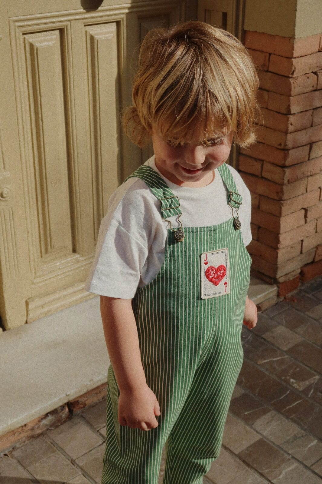 Konges Sløjd - Rhw X Ks Jack Overalls Gots Ks103602 - Stripe Eden