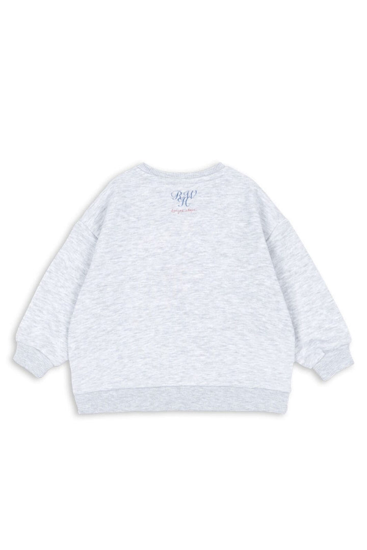 Konges Sløjd - Rhw X Ks Jack Sweat Ocs Ks103603 - Light Grey Melange