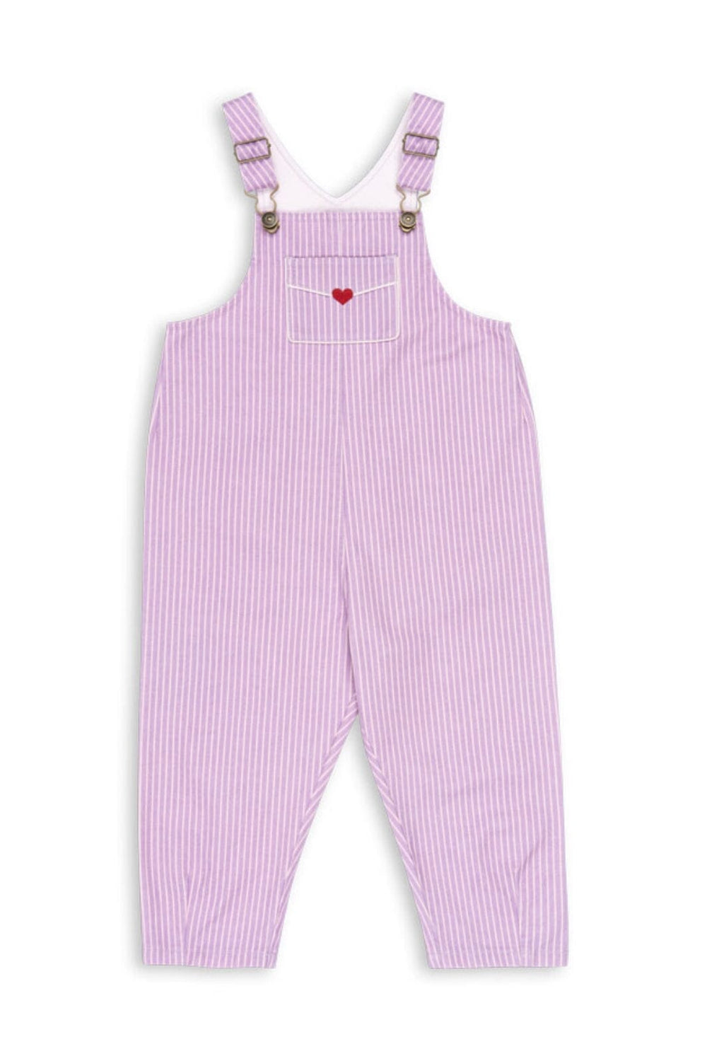 Konges Sløjd - Rhw X Ks Lettre Overalls Gots Ks103610 - Stripe Lupino