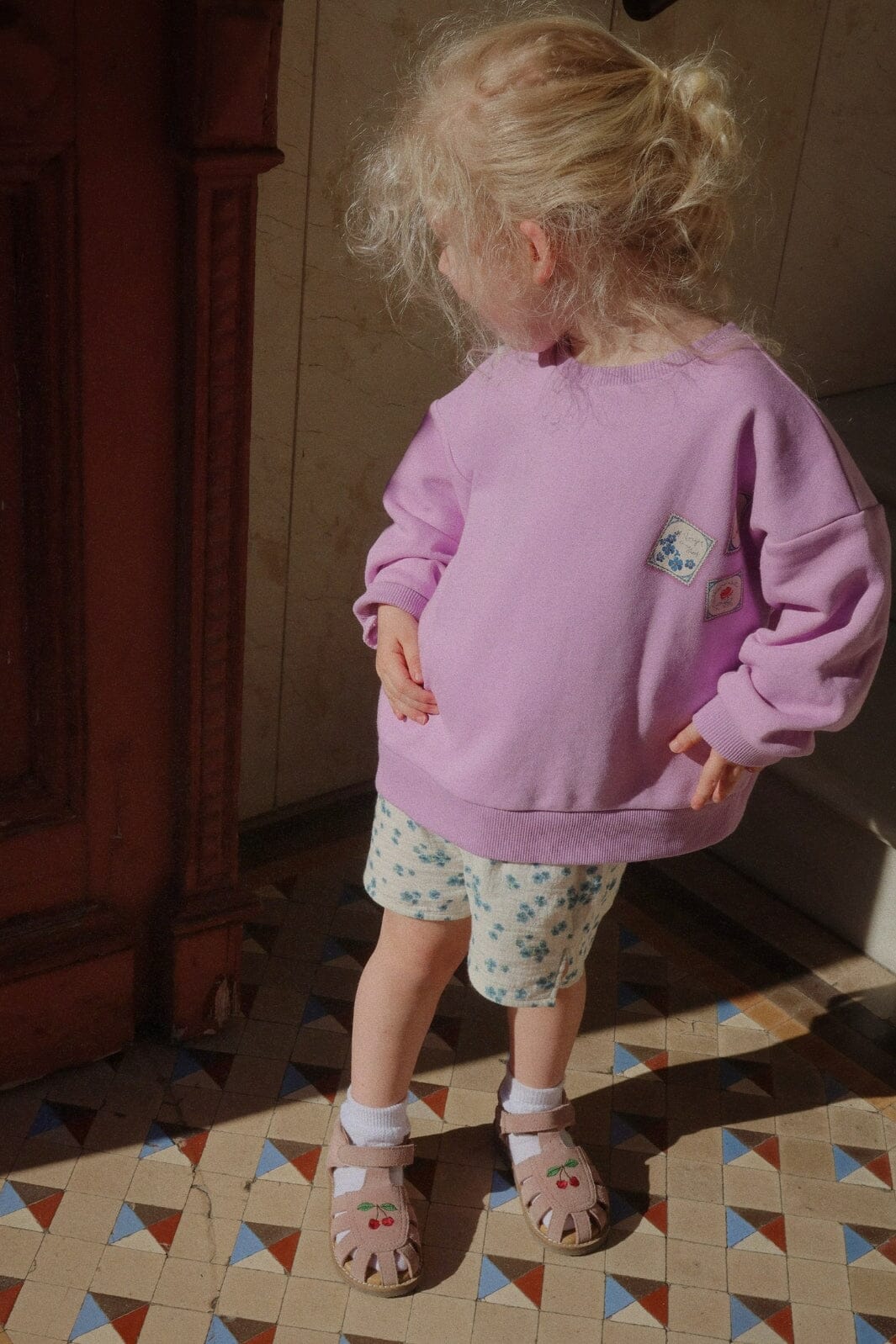 Konges Sløjd - Rhw X Ks Lettre Sweat Ocs Ks103611 - Lupine