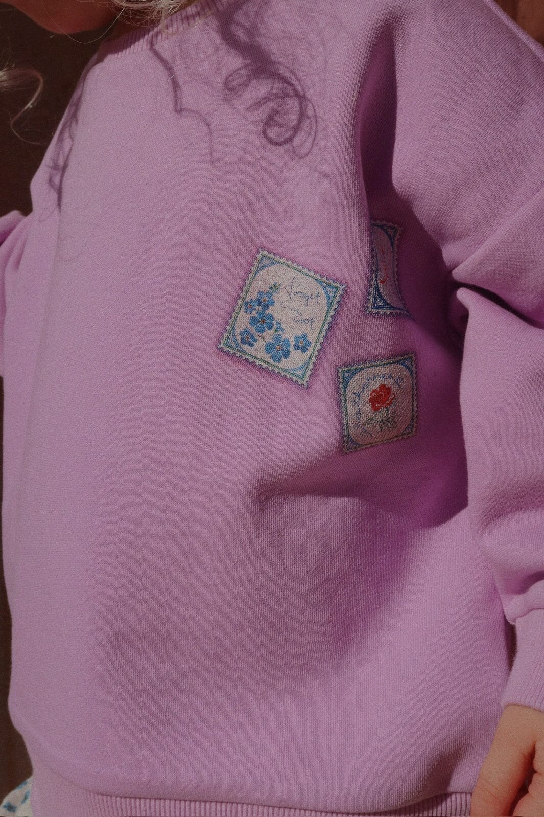 Konges Sløjd - Rhw X Ks Lettre Sweat Ocs Ks103611 - Lupine