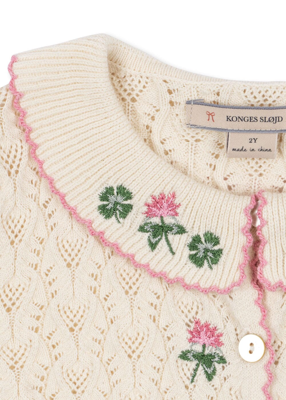 Konges Sløjd - Rosier Cardigan Ks105059 - Off White Cardigans 