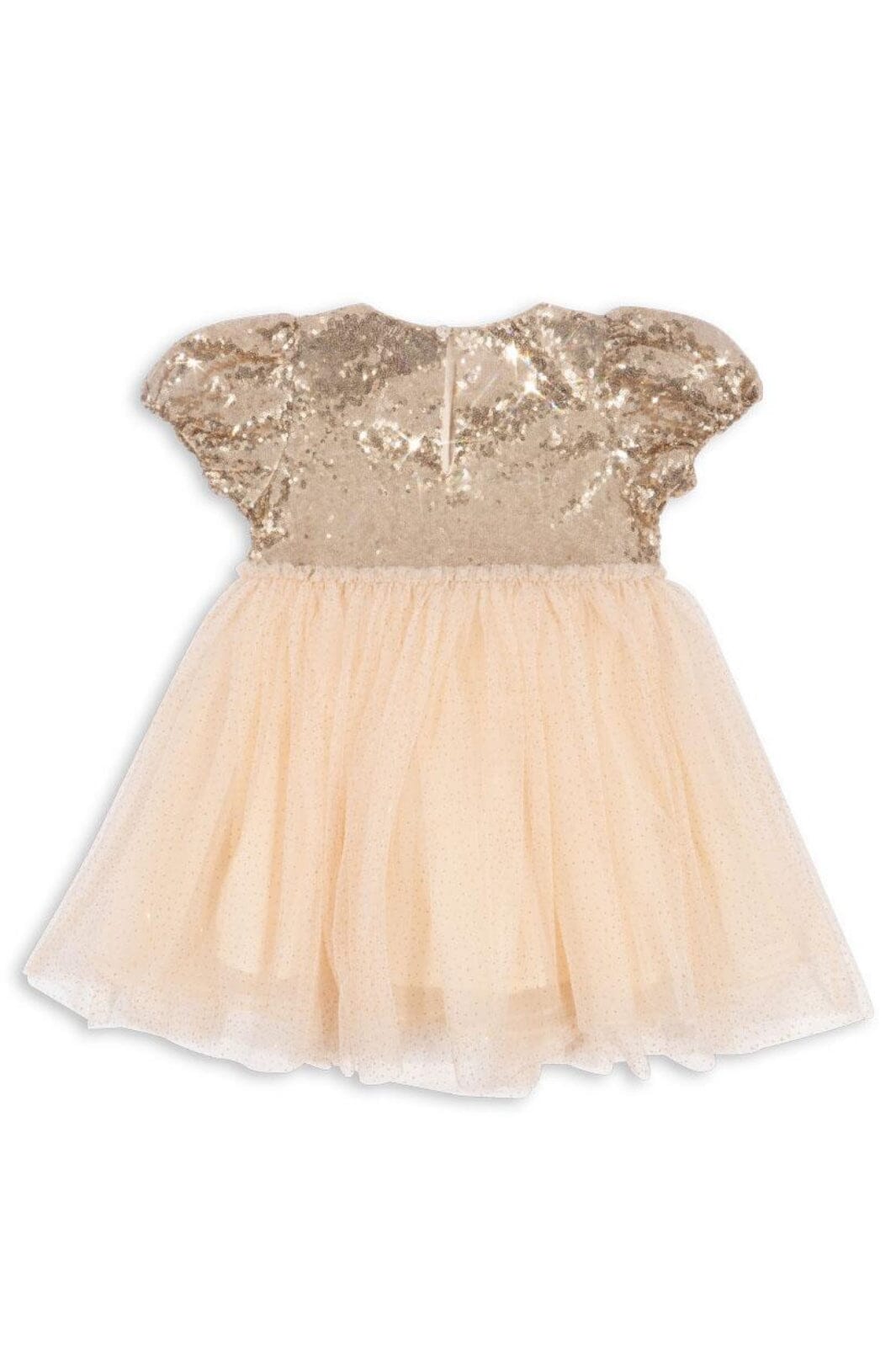 Konges Sløjd - Starla Puff Sleeve Dress Ks103060 - Gold Blush