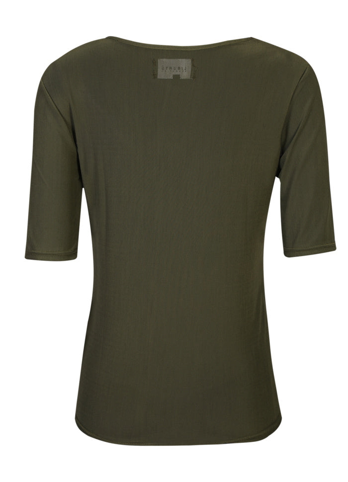 Liberte - Mesh Ss Tshirt 22064 - Army
