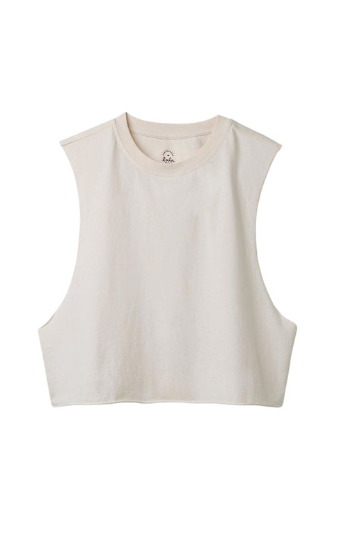 Lala Berlin - Tank Top Heike 10024779 - White Sand Tank Top 