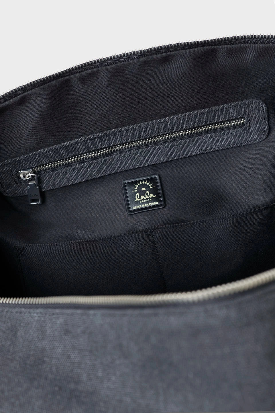 Lala Berlin - Yoga Bag Muriel 10024830 - Grey Tasker 