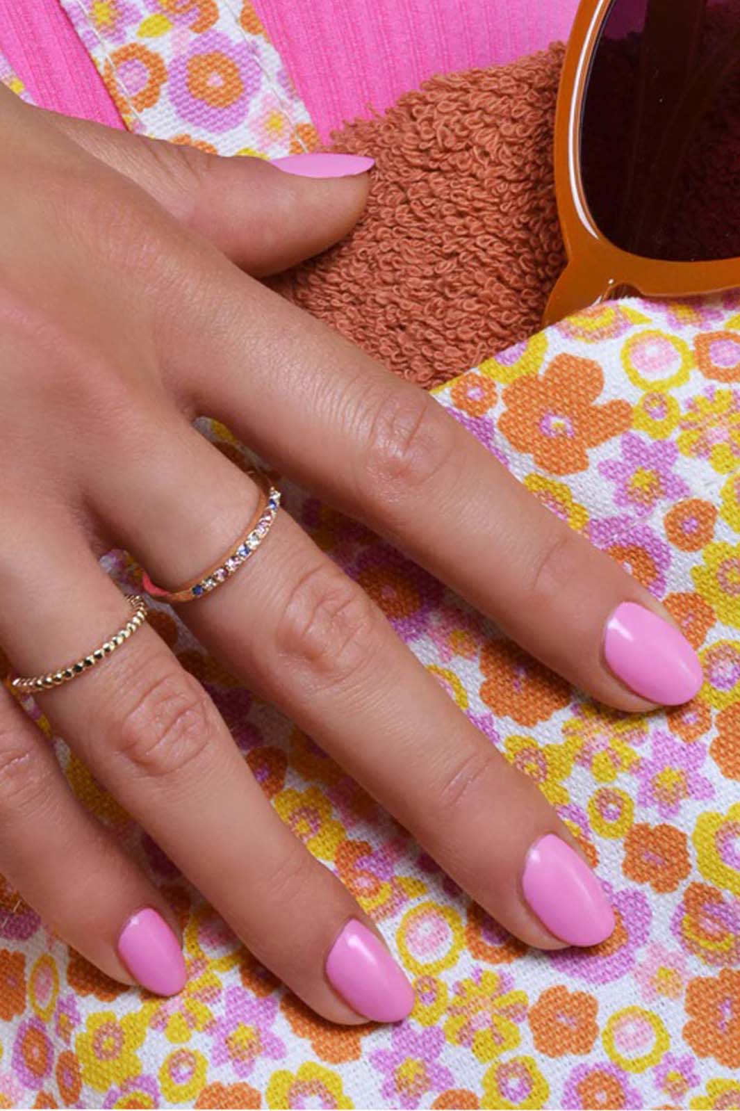 Le Mini Macaron - Neglelak Gel - Bubblegum Crush Neglelak 