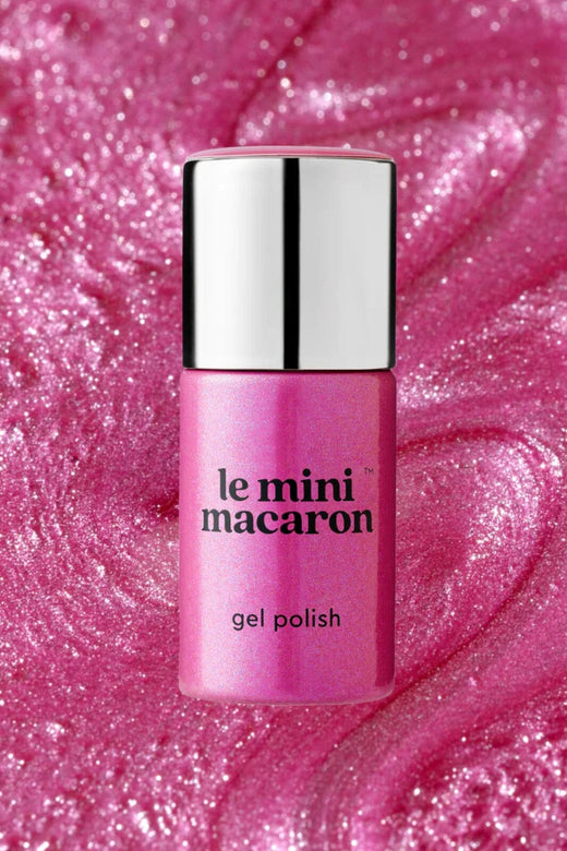 Le Mini Macaron - Single Gel Polish, Cat Eye Magnet Gel Polish Incl. Magnet Nyhed! CEG002 - Cosmopolitan Velvet Neglelak 