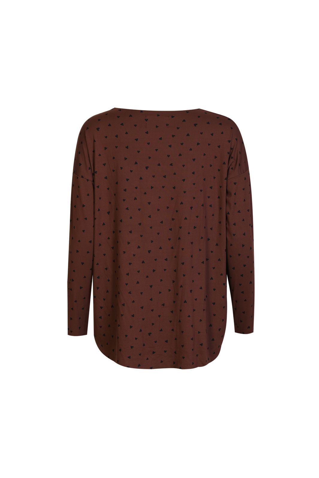 Liberte - Alma-Ls-Top 9504 - Brown Black Heart
