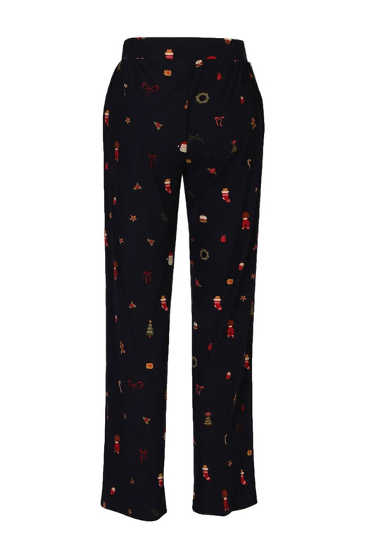 Liberte - Alma-Wide Pants 9564 - Dog Navy Bukser 