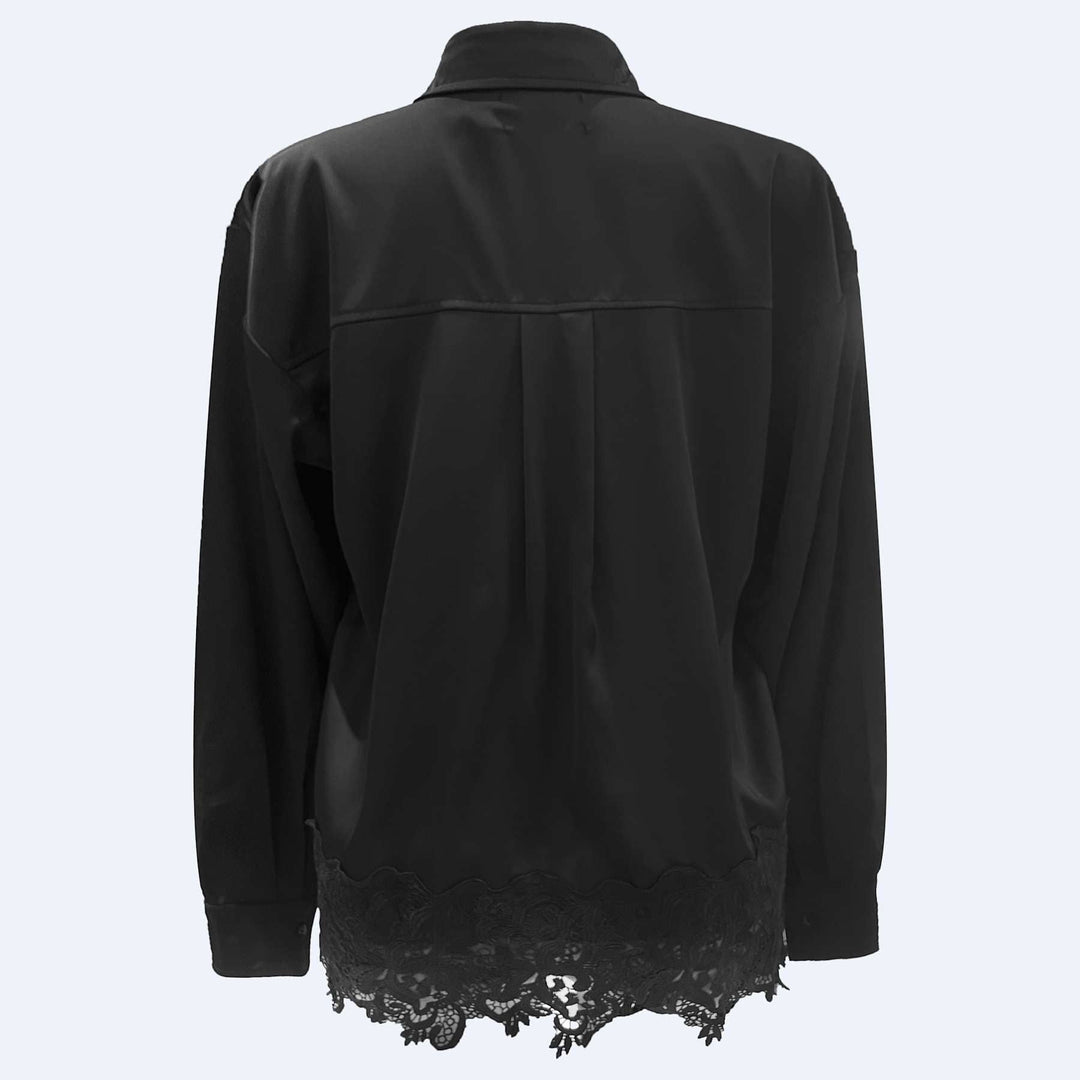 Liberte - Boline-Ls-Shirt 22312 - Black Skjorter 