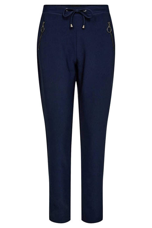 Liberte - Henne-Zip-Pants - Dark Navy Bukser 