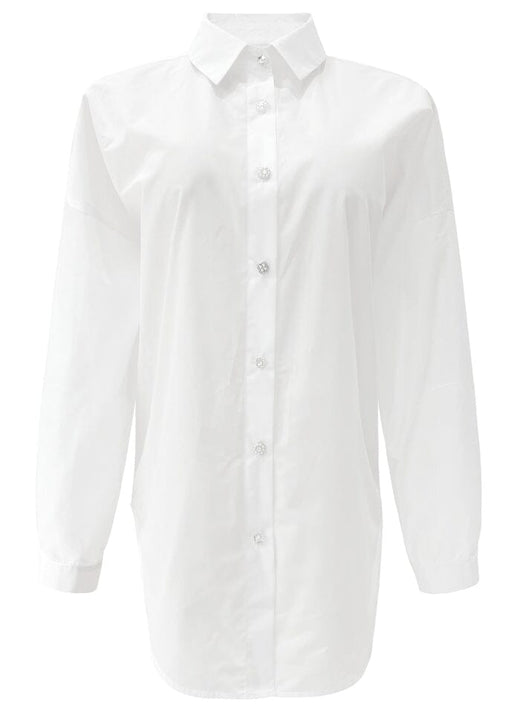 Liberte - Sara Ls Shirt 21223 - White Skjorter 