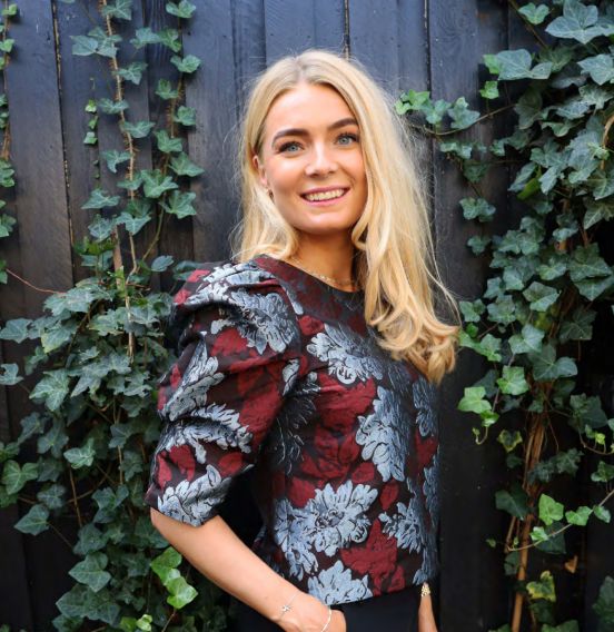 Liberte - Winnie Blouse 22140 - Bordeaux Silver Bluser 