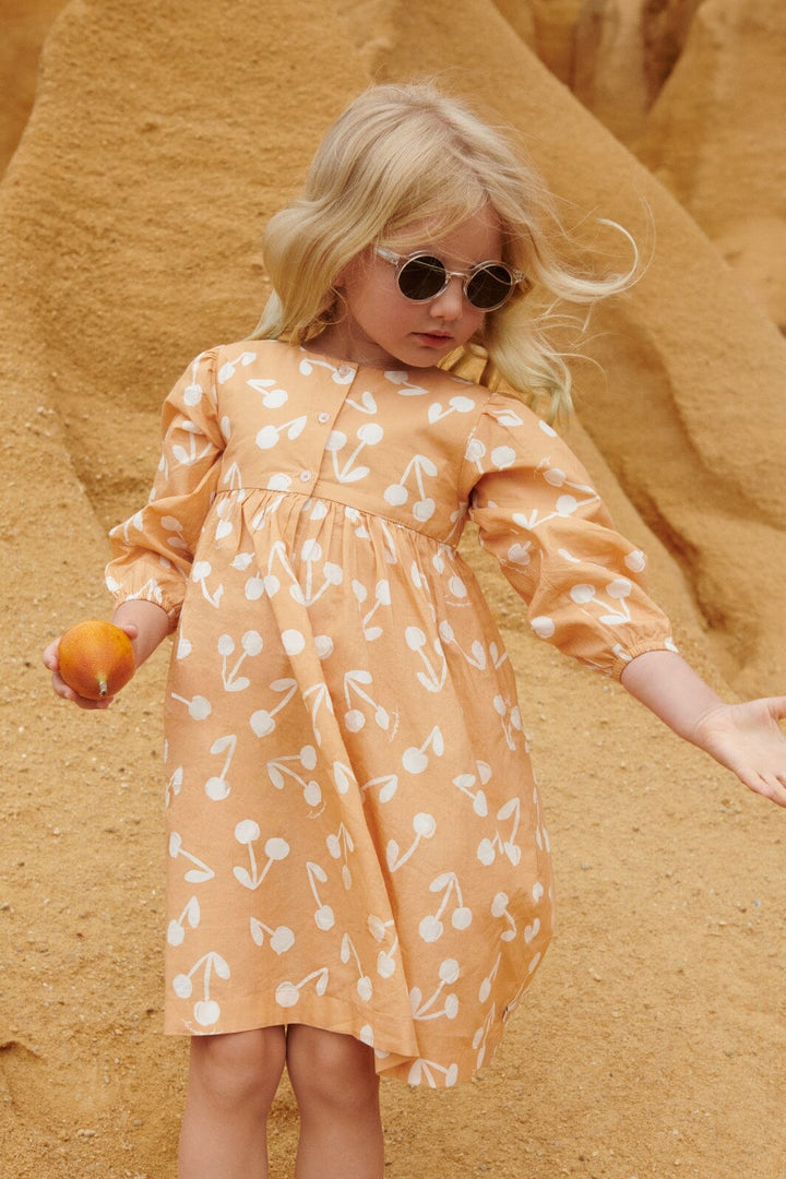 Liewood - Ariana Printed Dress - Cherry blossom / Light apricot
