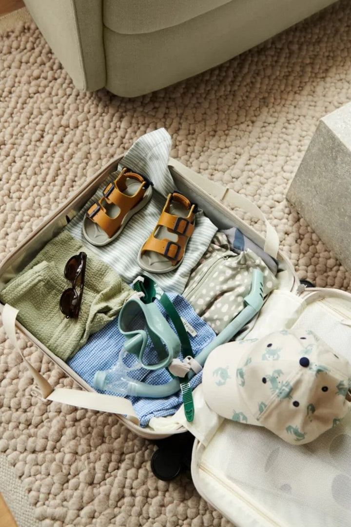 Liewood - Hollie Hardcase Suitcase LW18764 - Dinosaurs / Mist