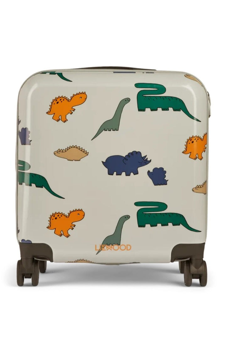Liewood - Hollie Hardcase Suitcase LW18764 - Dinosaurs / Mist