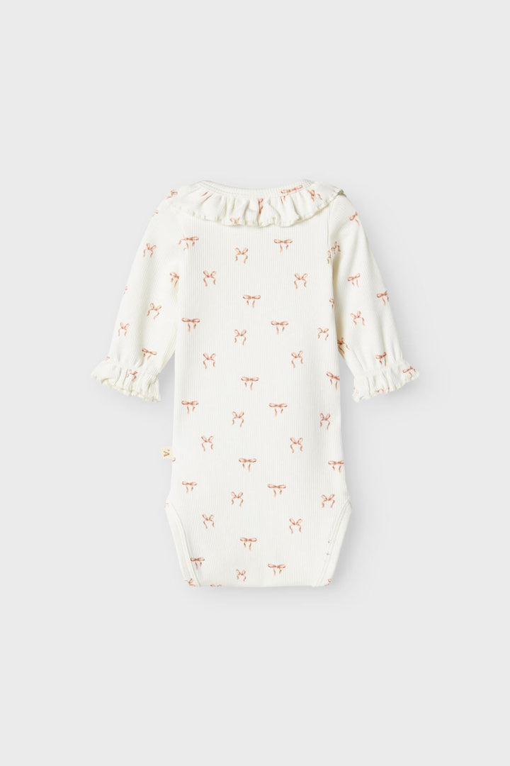 Lil' Atelier - Nbfgavo Ema Ls Slim Body Lil - 4671704 Coconut Milk