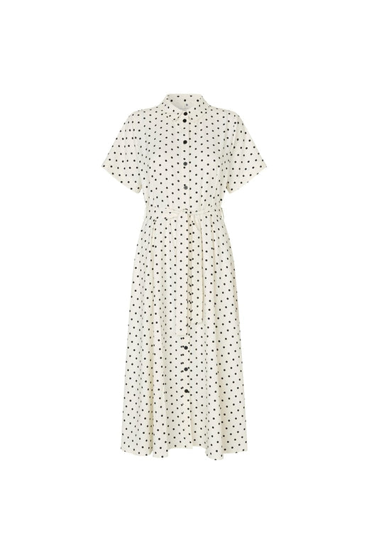 Lollys Laundry - Blakell Midi Dress Ss 26130-3015 - 76 - Dot Print