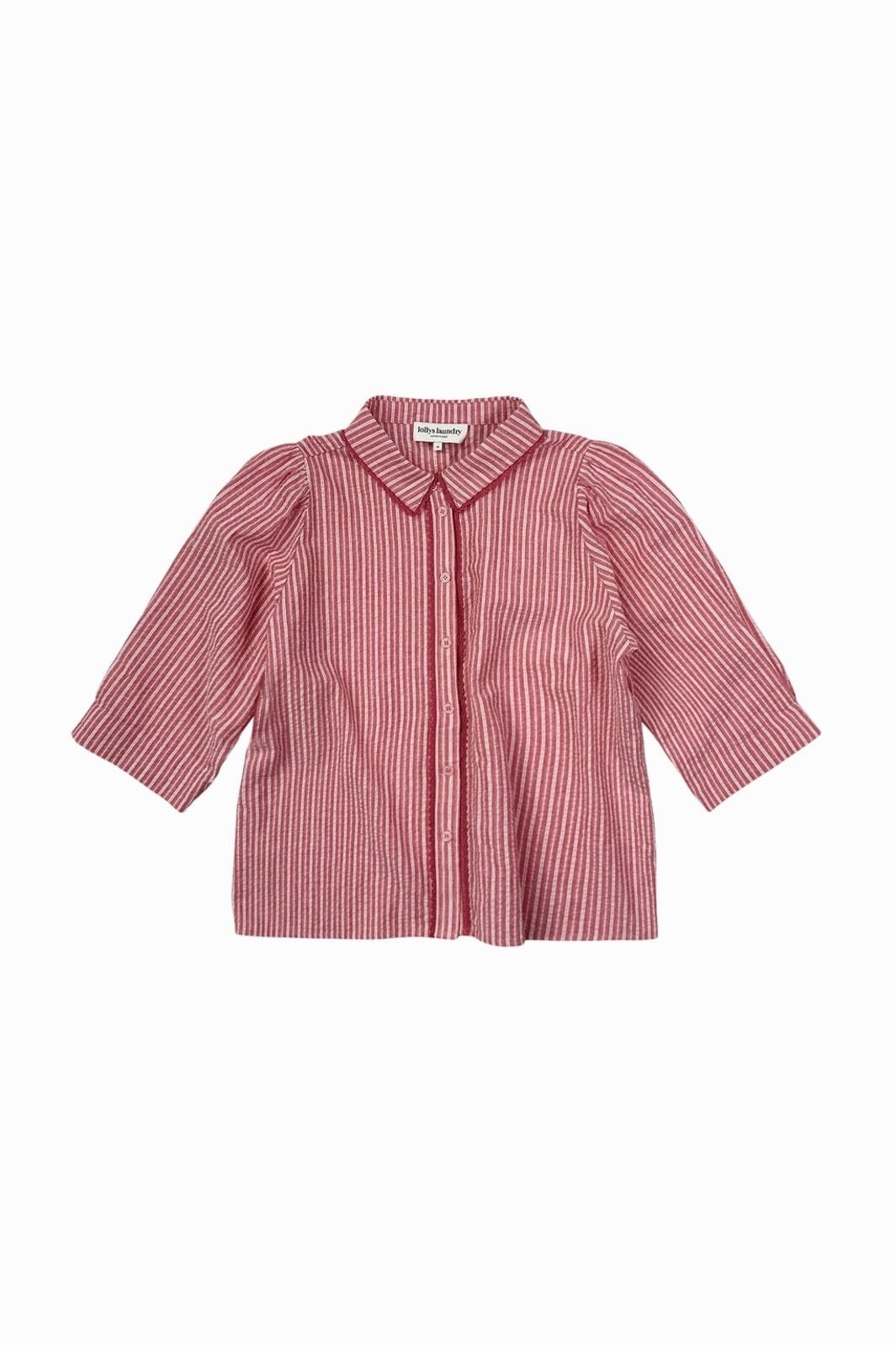 Lollys Laundry - Bonoll Shirt Ss 26271-1029 - 30 - Red