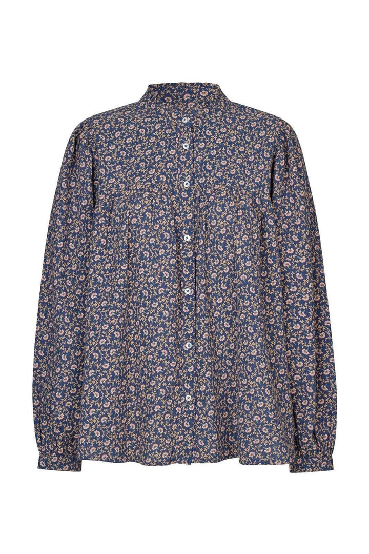 Lollys Laundry - Carall Shirt Ls - 74 Flower Print Bluser 