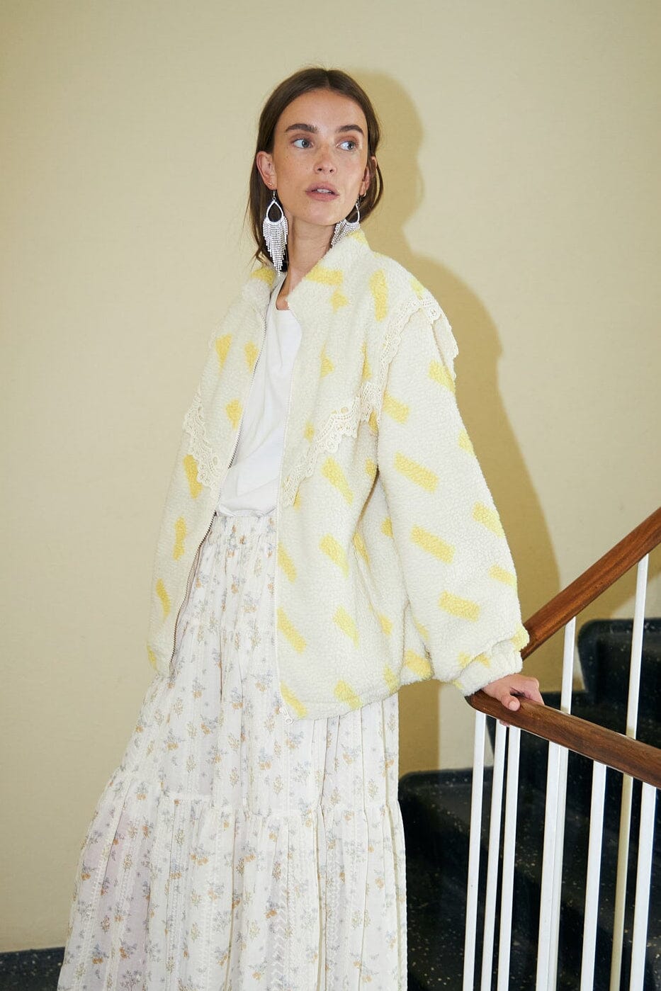 Lollys Laundry - Falll Jacket Ls26141-7001 - 93 Light Yellow Jakker 