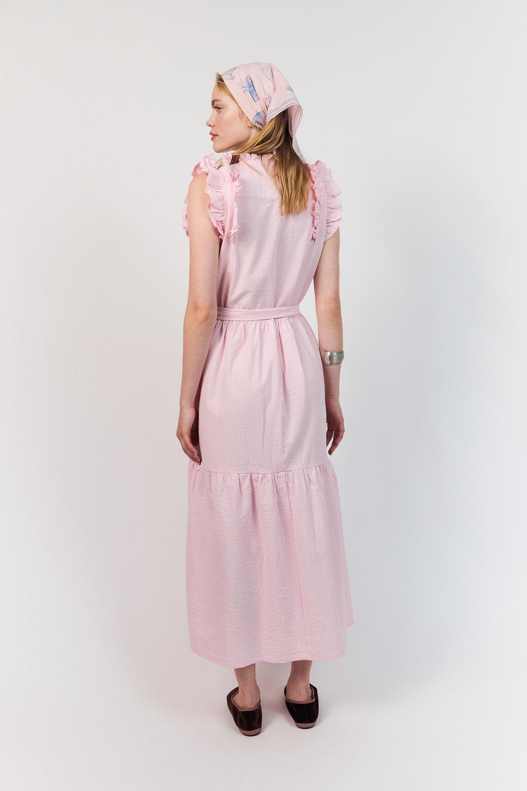 Lollys Laundry - Harrietll Maxi Dress Sl26212-3001 - 84 Light Pink