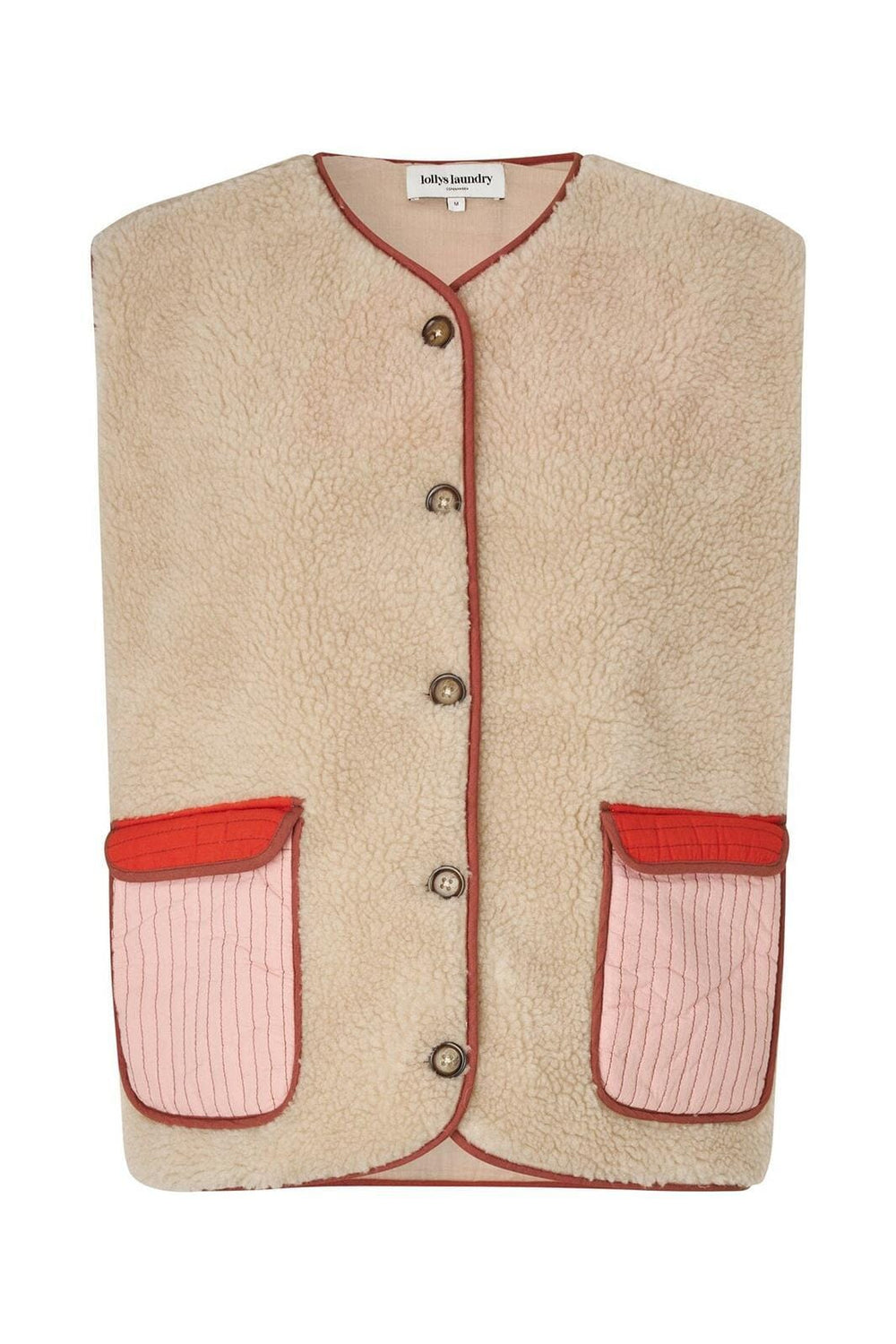 Lollys Laundry - Jacell Vest Sl25545-1013 - 04 Sand Veste 