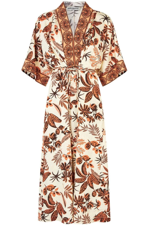 Lollys Laundry - Jemimall Maxi Dress 3/426110-3004 - 02 Creme Kjoler 