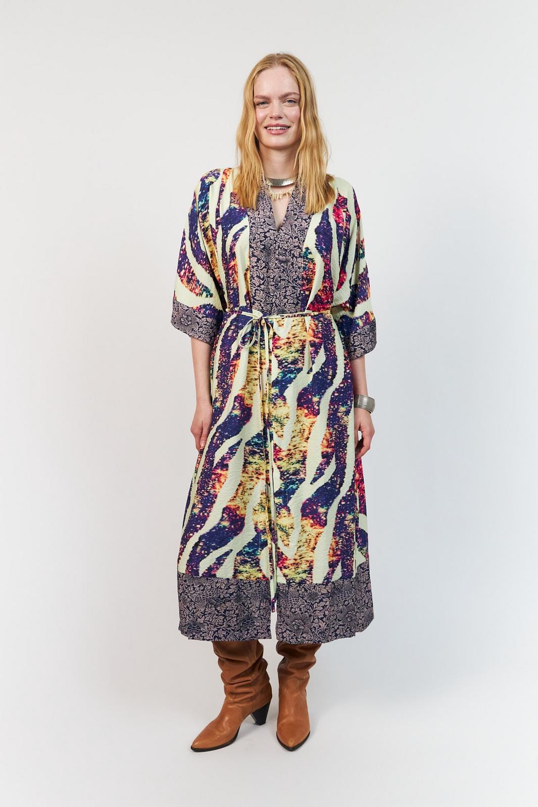 Lollys Laundry - Jemimall Maxi Dress 3/426289-3031 - 70 Multi