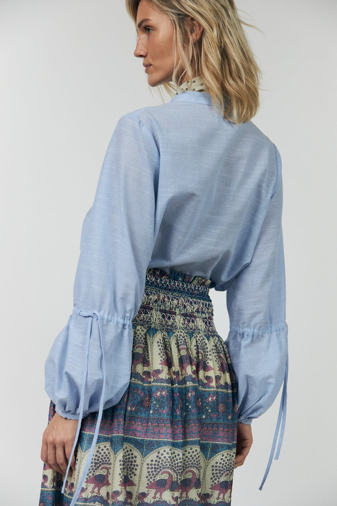 Lollys Laundry - Lannall Shirt Ls 26165-1085 - 22 - Light Blue Skjorter 